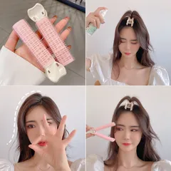 HOT Kẹp tạo độ phồng cho tóc mái kiến thiết thuận lợi phong thái korea tiện tích cho nữ
