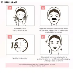 HOT 1 Mặt tấm dán Lột Mụn Đầu Đen rửa cho sạch Sâu se khít Lỗ Chân Lông