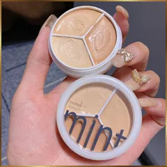 Kem Che khuyết điểm 3 Màu Bạc Sweet Mint Phủ Quầng Thâm Và mối nhăn Cho Da