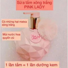 Sữa tắm xông trắng pink lady