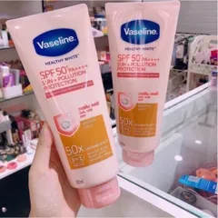 SỮA DƯỠNG THỂ BODY TRẮNG DA VASELINE HEALTHY WHITE THAILAND 50X SPF50+(320ML)