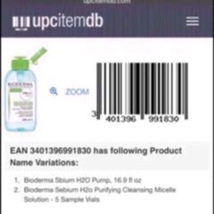 Nước Tẩy trang Bio Sensibio bản giới hạn H20 500ml chuẩn Pháp