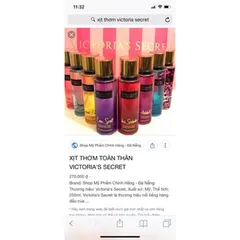 Xịt thơm toàn thân Victoria's Secret Rush 250 ml