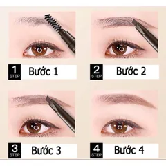 Chì kẻ lông mày 2 đầu không lem tiện lợi
