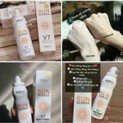 Kem chống nắng V7 SUN SCREEN SPF 50 PA+++