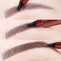 Bút kẻ mày phẩy sợi lâu trôi kháng nước, trang điểm chuyên nghiệp