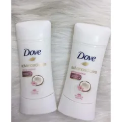 Lăn khử mùi Dove Advanced Care 48h giúp loại bỏ mùi hôi và chống ẩm ướt 74g