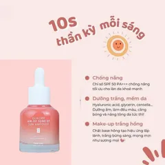 Tinh Chất Feelxo Glacier Air- Fit Tone Up Sun Ampoule SPF50+/PA++