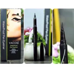 Bút kẻ mắt nước tốt, không trôi Vacosi Waterproof Pen Eyeliner (Hàn Quốc