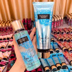 Xịt thơm -Sữa dưỡng thể Victoria’s Secret Aqua kiss
