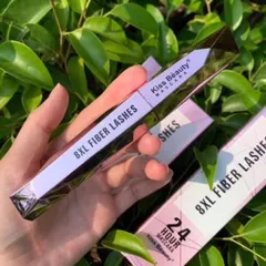Mascara vỏ hồng làm dày và dài mi của kiss beauty