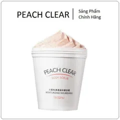 TẨY DA CHẾT BODY ĐÀO hũ 200ml to oạch thơm mùi đào