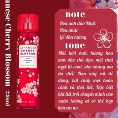 Xịt Thơm Toàn Thân Body Mist Bath & Body Works Japanese 236ml