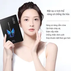 (Hộp 5 cái) Mặt nạ nâng cơ vi tinh thể V-line SEOMOU thon mặt, tăng độ đàn hồi cho da