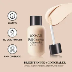Kem che khuyết điểm dạng lỏng ZSEEY Bảo hiểm toàn diện Blemishes và Mỹ phẩm da Hỗ trợ giảm mụn 12g