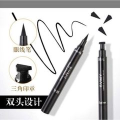 Bút kẻ mắt 2 đầu không thấm nước YNA157 Không lem, chống trôi nhanh khô