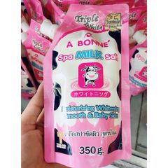 Muối tắm sữa bò tẩy tế bào chết A Bonne Spa Milk Salt 300g
