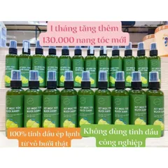 Xịt mọc tóc giảm gãy rụng Bưởi xanh 100ml hiệu quả