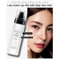 Xịt nhũ bắt sáng Makeup Fixer Shiny Skin Lung linh