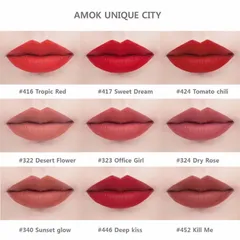 Son lì Amok Unique City Technical Matte Lipstick