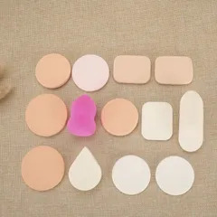 Set 13 bông mút đánh kem phấn Beauty KELI sạch sẽ tiết kiệm