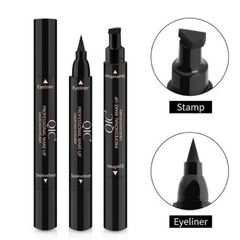 Bút kẻ mắt  2 đầu không thấm nước không lem chống trôi, bút kẻ mắt lên màu cực chuẩn cực đẹp