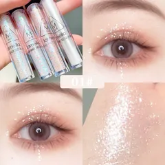 Nhũ mắt Lameila, nhũ bắt sáng phấn highlight kim tuyến lấp lánh trang điểm makeup mắt l