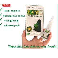 Xịt xoang mũi JIMINGTANG 20ML NỘI ĐỊA Trung