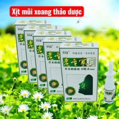 1 hộp Xịt Mũi Xoang Hỗ Trợ Dứt Điểm Xoang Cấp Và Mãn Tính