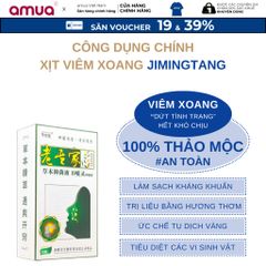 Dung Dịch Thảo Mộc Xịt Xoang Viêm Mũi Dị Ứng Jimingtang Nội Địa Trung Quốc Chai 20m