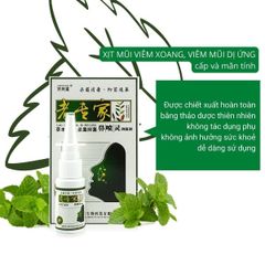 Chai Xịt Mũi Xoang Hỗ Trợ Dứt Điểm Xoang Cấp Và Mãn Tính Nội Địa Trung