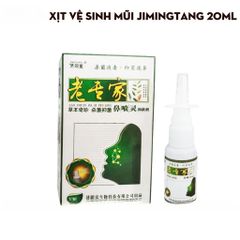 Xịt Mũi Xịt Xoang Jimingtang 20ml, Xịt vệ sinh mũi chính hãng