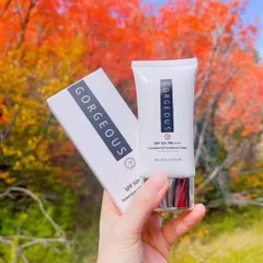 Kem chống nắng múi xù gorgeous trắng da, chống nước lâu trôi tuýp lớn 100g SPF50+PA+++