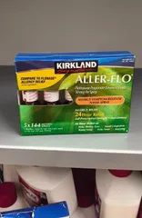 Lọ xịt viêm xoang mũi Kirkland Aller Flo của Mỹ 5x144