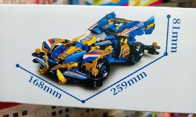 Đồ chơi lắp ráp mô hình xe ô tô đua 821