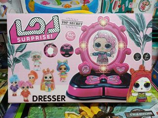 LOL Surprise! Top Secret Dresser - Bộ Đồ Chơi Trang Điểm Có Đèn Và Âm Thanh 2077 Chọn Màu Ngẫu Nhiên