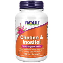 Thực phẩm bổ sung NOW Choline & Inositol 100 viên DATE XA NK