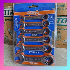 (T17) BỘ CỜ LÊ TỰ ĐỘNG WADFOW WSP6406 LOẠI NGẮN 6 CHI TIẾT 90 RĂNG THAO TÁC NHANH CHÍNH XÁC