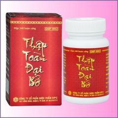 Thập toàn đại bổ OPC Việt Nam – Hỗ trợ khí huyết