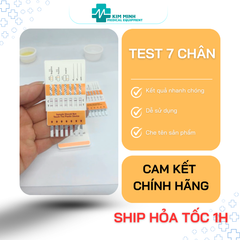Que test ma túy 7 chân Ezitell phát hiện 7 chất sẵn hàng giao nhanh