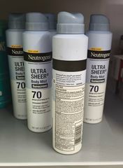 Xịt Chống Nắng Toàn Thân Neutrogena Ultra Sheer SPF 70 - Bảo Vệ Da Trước Tia UV, Cảm Giác Mát Mẻ, 141G 758846