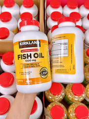 Dầu cá Kirkland Signature Fish Oil 1000mg 400 viên