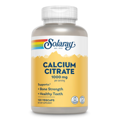 Viên nang Canxi Citrate Solaray, 1000mg, 120 viên