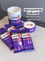 Men Vi Sinh Lacto Fit Diet Bản Tím 60 Gói - Hỗ Trợ Giảm Cân, Cải Thiện Tiêu Hóa Cho Người Ăn Kiêng và Tập Gym 758953