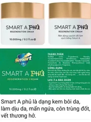 SmartA Phủ Vết Thương làm dịu da, giúp dưỡng ẩm da, làm dịu da khi bị viêm da, vết thương-