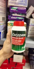 uống hỗ trợ chứng đau nửa đầu Excedrin Migraine 300 viên