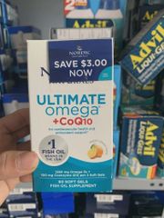 Dầu cá Omega-3 Nordic Naturals Ultimate Omega CoQ10 60v