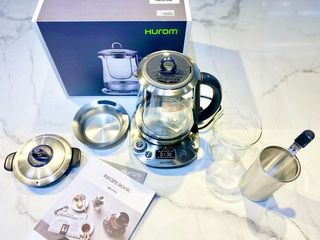 Ấm Pha Trà Chưng Yến HUROM Hàn Quốc Tea Master TM-P02FSS