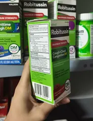   giảm ho, đau ngực Robitussin Cough+Chest Congestion DM 118ml