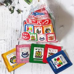 Gia vị rắc cơm Tanaka Nhật Bản 6 vị 30 gói, bổ sung khoáng chất sắt, canxi, magie, cân bằng dinh dưỡng cho bữa ăn.